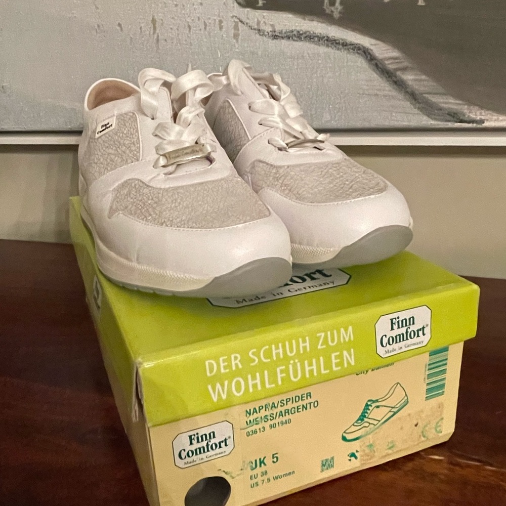 Finn Comfort Drena Argento Leather